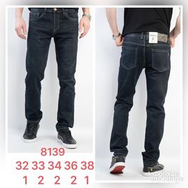 Джинси чоловічі 8139 blue р.32-38 "God Baron" недорого оптом від прямого постачальника
