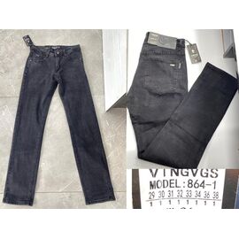 Джинси чоловічі 864-1 grey р.29-38 "God Baron" недорого оптом від прямого постачальника