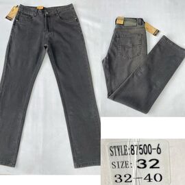 Джинси чоловічі 87500-6 grey р.32-40 "God Baron" недорого оптом від прямого постачальника