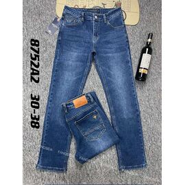 Джинси чоловічі 8752 blue р.30-38 "God Baron" недорого оптом від прямого постачальника