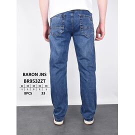 Джинси чоловічі 9532 blue р.32-38 "God Baron" недорого оптом від прямого постачальника