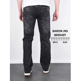 Джинси чоловічі 9549 black р.29-38 "God Baron" недорого оптом від прямого постачальника