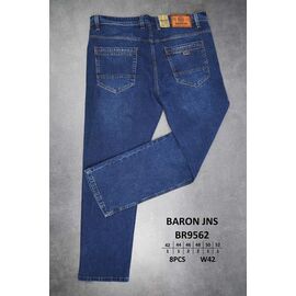 Джинси чоловічі 9562 blue р.42-52 "God Baron" недорого оптом від прямого постачальника