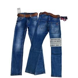 Фотография Джинсы мужские 9683 blue р.29-36 "God Baron" недорого оптом от прямого поставщика