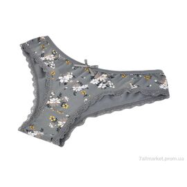 Фотография Трусы Весна/осень 5800-9 grey (2XL, 4XL) (10 шт. р.сетка One size) "Obuvok" недорого оптом от прямого поставщика