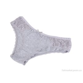 Фотография Трусы Весна/осень 5400-3 grey (4XL) (10 шт. р.сетка One size) "Obuvok" недорого оптом от прямого поставщика