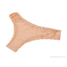 Фотография Трусы Весна/осень 5400-4 beige (4XL) (10 шт. р.сетка One size) "Obuvok" недорого оптом от прямого поставщика