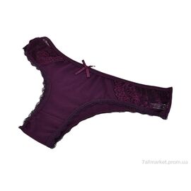 Фотография Трусы Весна/осень 5400-7 violet (4XL) (10 шт. р.сетка One size) "Obuvok" недорого оптом от прямого поставщика
