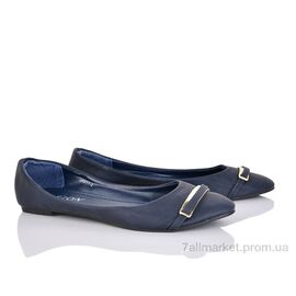 Фотография Балетки женские удобные Лето JK017-2 (8 пар р.36-41) "Obuvok" недорого оптом от прямого поставщика