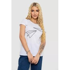 футболка жіноча 2217 white р.S-L "Seven Group" недорого оптом від прямого постачальника