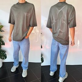 Фотография Футболка мужская 1992 d.grey р.S-XL "i8denim" недорого оптом от прямого поставщика