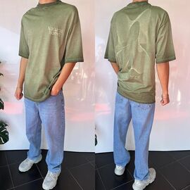Фотография Футболка мужская 1994 green р.S-XL "i8denim" недорого оптом от прямого поставщика