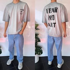 Фотография Футболка мужская 1998 l.grey р.S-XL "i8denim" недорого оптом от прямого поставщика