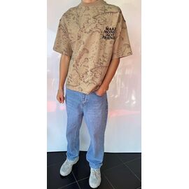 Фотография Футболка мужская 2017 beige р.S-2XL "i8denim" недорого оптом от прямого поставщика