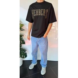 Фотография Футболка мужская 2025 black р.S-2XL "i8denim" недорого оптом от прямого поставщика