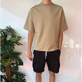 Фотография Футболка мужская 2070 beige р.S-2XL "i8denim" недорого оптом от прямого поставщика