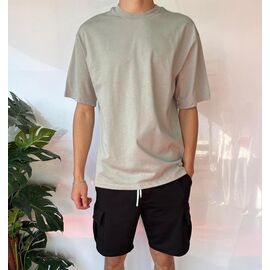 Фотография Футболка мужская 2079 grey р.S-XL "i8denim" недорого оптом от прямого поставщика