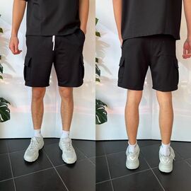 Фотография Шорты мужские 2086 black р.S-2XL "i8denim" недорого оптом от прямого поставщика