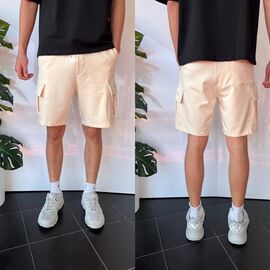 Фотография Шорты мужские 2087 beige р.S-2XL "i8denim" недорого оптом от прямого поставщика