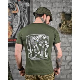 Футболка чоловіча 815 khaki р.M-3XL "Madoka" недорого оптом від прямого постачальника