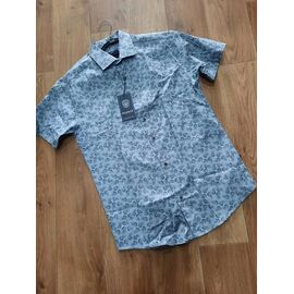 Фотография Рубашка мужская летняя 3629 l.blue р.S-2XL "ROLADA" недорого оптом от прямого поставщика