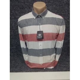 Сорочка чоловіча 3758 grey р.S-2XL "ROLADA" недорого оптом від прямого постачальника