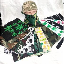 Фотография Бандана мужская MB88 mix р.one size "Mabi" недорого оптом от прямого поставщика