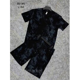 Фотография Спортивный костюм мужской с шортами р-ры L-4XL (3цв) "PROSTOMEN" недорого от прямого поставщика