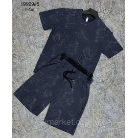 Фотография Спортивный костюм мужской с шортами р-ры L-4XL (4цв) "PROSTOMEN" недорого от прямого поставщика