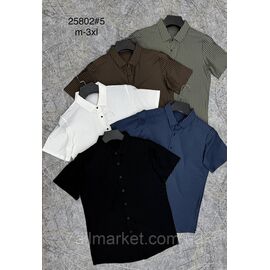 Фотография Рубашка мужская  Regular Fit стильная размеры M-3XL (5цв)"PROSTOMEN" недорого от прямого поставщика