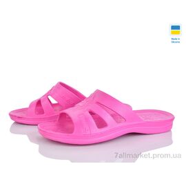 Шльопанці жіночі полегшені Літо Cross троянда 007 рожевий (6 пар р.36-41) "Vladimir" недорого оптом від прямого постачальника