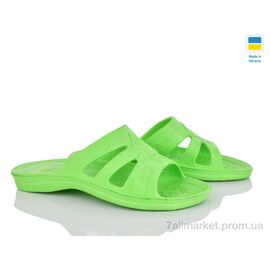 Шльопанці жіночі полегшені Літо Cross троянда 007 салат (6 пар р.36-41) "Vladimir" недорого оптом від прямого постачальника