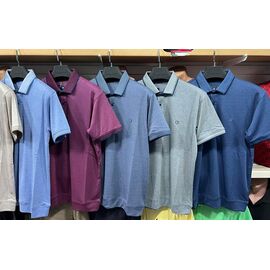 Футболка чоловіча 8003 l.grey р.M-2XL "Vip Stendo" недорого оптом від прямого постачальника