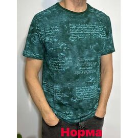 Фотография Футболка мужская 5103 green р.M-2XL "Vip Stendo" недорого оптом от прямого поставщика