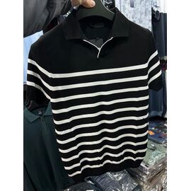 Фотография Футболка мужская 44348 black р.M-2XL "Vip Stendo" недорого оптом от прямого поставщика