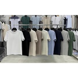 Фотография Футболка мужская VS5665 d.beige р.M-2XL "Vip Stendo" недорого оптом от прямого поставщика