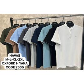 Фотография Футболка мужская 2005-1 l.blue р.M-2XL "Vip Stendo" недорого оптом от прямого поставщика