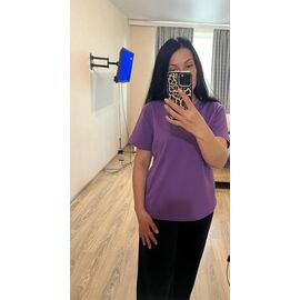 Фотография Футболка женская 555 purple р.42-50 "Gull Sport" недорого оптом от прямого поставщика