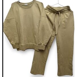 Фотография Костюм спортивный женский тёплый 574 khaki р.42-50 "Gull Sport" недорого оптом от прямого поставщика