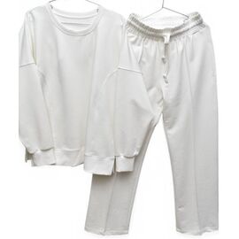 Фотография Костюм спортивный женский тёплый 575 white р.42-50 "Gull Sport" недорого оптом от прямого поставщика