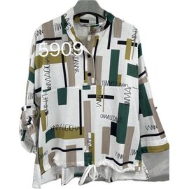 Фотография Рубашка женская 5909 white р.44-50 "P.HEY" недорого оптом от прямого поставщика