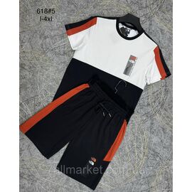 Фотография Спортивный костюм мужской с шортами р-ры L-4XL (2цв) "PROSTOMEN" недорого от прямого поставщика