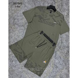 Фотография Спортивный костюм мужской с шортами р-ры L-4XL  "PROSTOMEN" недорого от прямого поставщика