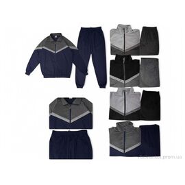 Фотография Спортивный костюм мужской Весна/осень 9147 mix (6 шт. р.сетка M-3XL) "Massmag" недорого оптом от прямого поставщика