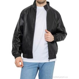 Фотография Куртка мужская Весна/осень 717 чорний (6 шт. р.сетка M-4XL) "Massmag" недорого оптом от прямого поставщика