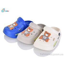Фотография Кроксы детские летние Лето A9118-2 mix (24 пар р.24-29) "BBT" недорого оптом от прямого поставщика