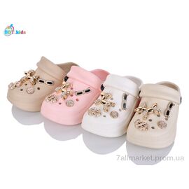 Фотография Кроксы детские летние Лето A9126-2 mix (24 пар р.24-29) "BBT" недорого оптом от прямого поставщика