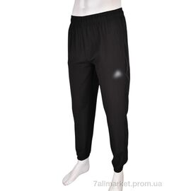 Фотография Спортивные брюки мужские Лето 4033-A01-1 black (5 шт. р.сетка M-3XL) "Мир" недорого оптом от прямого поставщика