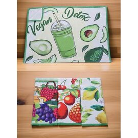 Фотография Полотенце 9408-800 mix (10836) р.40*60 "Obuv OK2" недорого оптом от прямого поставщика