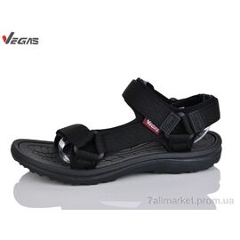 Сандалії чоловічі літні Літо A204-1 (8 пар р.41-46) "Supo-Vegas" недорого оптом від прямого постачальника